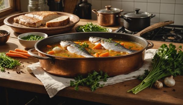 L art du court-bouillon de poisson fait partie du patrimoine